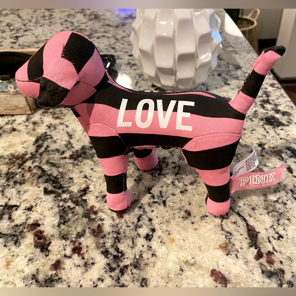 🩷🖤Victoria’s Secret PINK Striped Dog🩷🖤